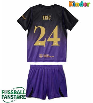 Barcelona Eric Garcia #24 Replik Auswärtstrikot Kinder 2026-27 Kurzarm (+ Kurze Hosen)